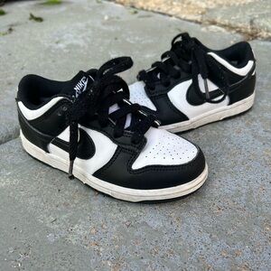Nike Kids Black and White Sneakers